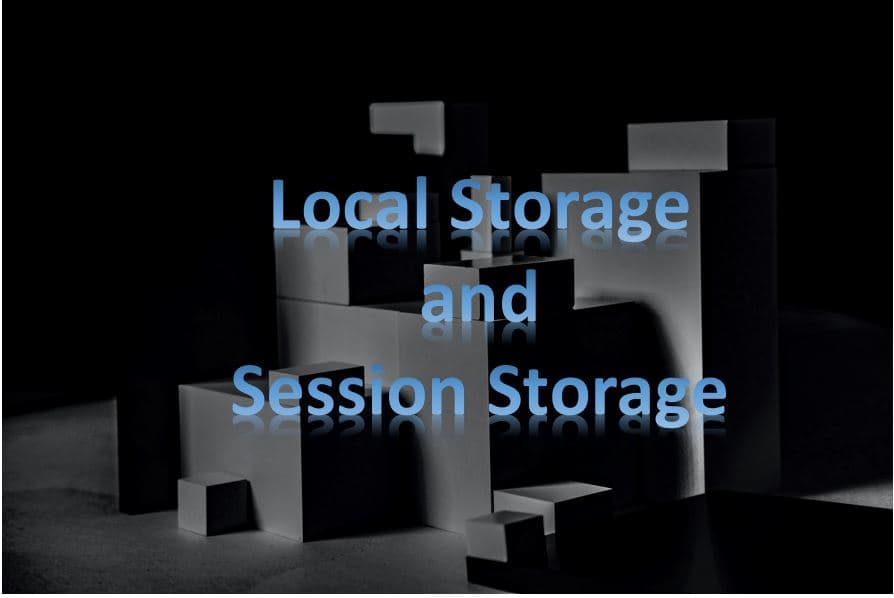 Different Web storage techniques